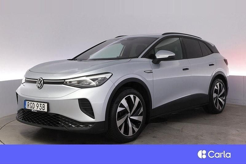 Silver Begagnad 2022 VW ID.4 Pro Performance SUV | 345 900 kr - Bild 1/4