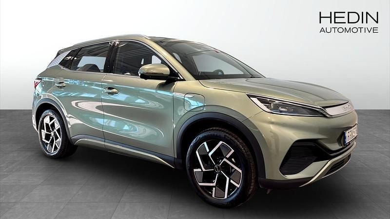 Begagnad BYD Atto 3 Design 150 kW (204 HK) 2023 Grön SUV