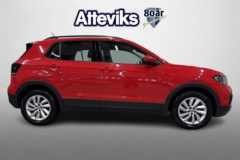 Begagnad VW T-Cross Life 95 HK (69 kW) 2019 Röd SUV