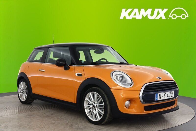 Orange Begagnad 2016 Mini Cooper Chili Halvkombi | 89 800 kr (Bra pris) - Bild 1/4