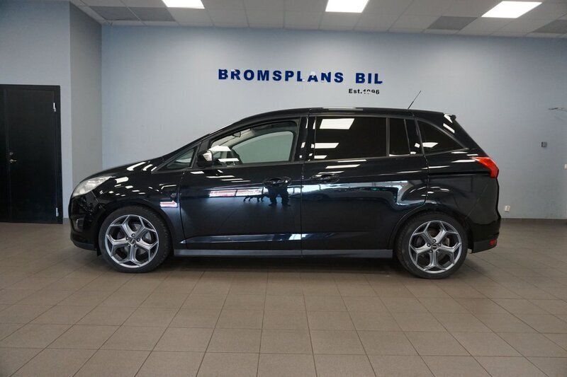Svart Begagnad 2013 Ford Grand C-Max Minibuss | 79 500 kr (Marknadspris) - Bild 1/4