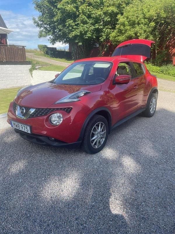 Röd Begagnad 2015 Nissan Juke SUV | 85 000 kr (Marknadspris) - Bild 1/3