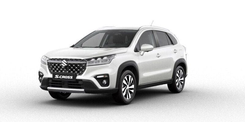 Vit (vit solid) Begagnad 2022 Suzuki SX4 S-Cross SUV | 309 900 kr (Lite dyr) - Bild 1/4