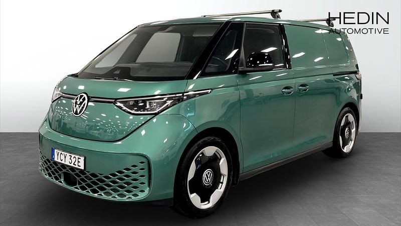 Begagnad VW ID. Buzz 2024 Grön Minibuss