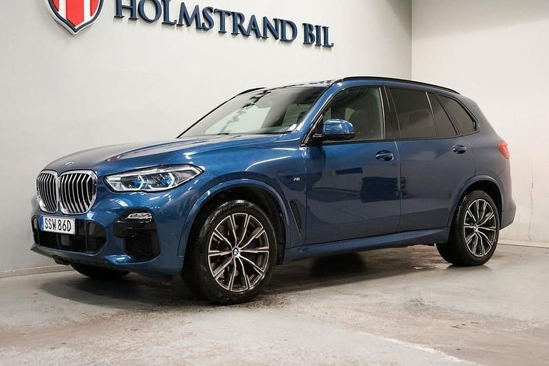Begagnad BMW X5 M Sport 340 HK (250 kW) 2019 Blå SUV