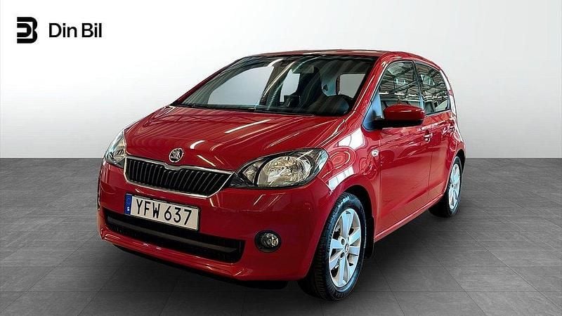 Röd (tornadoröd) Begagnad 2016 Skoda Citigo Style Halvkombi | 79 900 kr (Marknadspris) - Bild 1/4