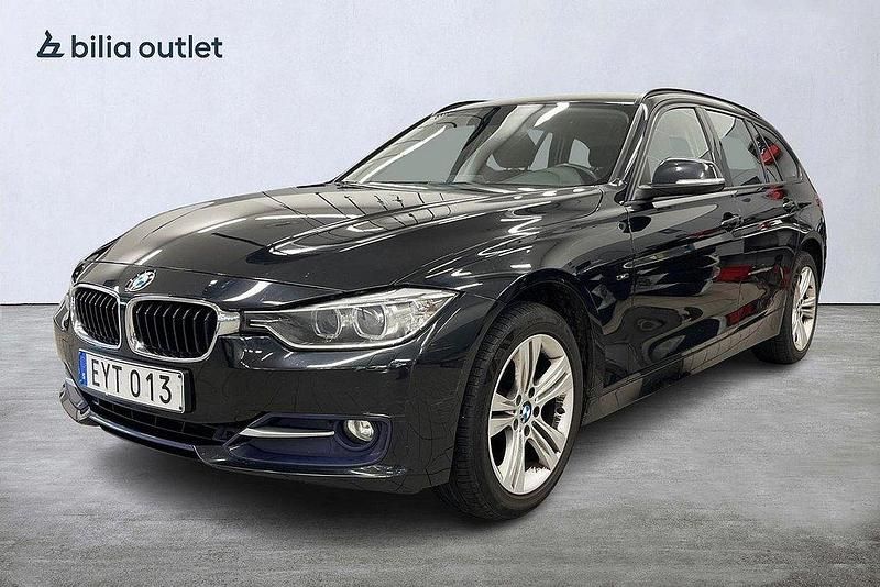 Svart Begagnad 2015 BMW 318 Sedan | 89 900 kr (Bra pris) - Bild 1/3