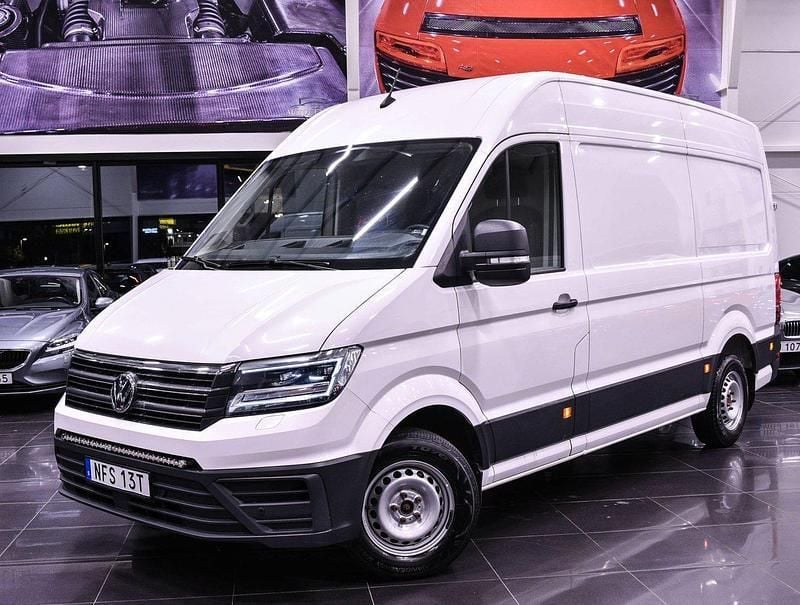 Vit Begagnad 2021 VW Crafter Van | 259 900 kr (Superpris) - Bild 1/4