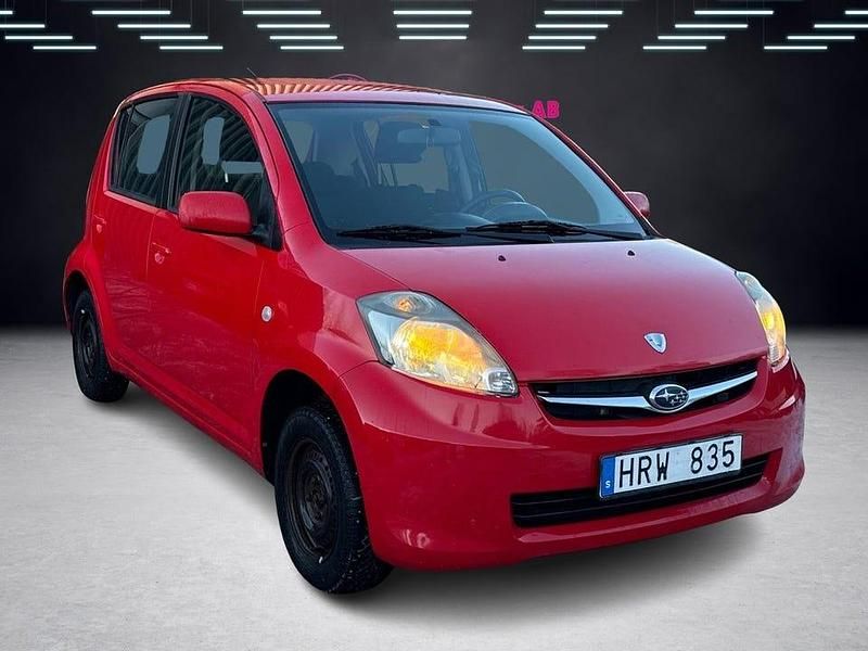 Begagnad Subaru Justy 69 HK (50 kW) 2007 Röd Halvkombi