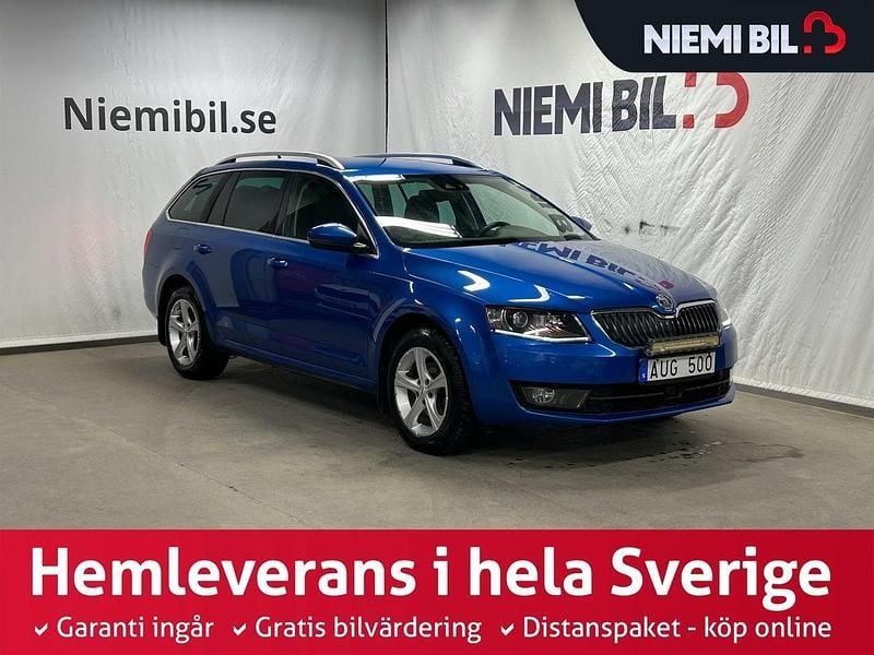 Blå Begagnad 2014 Skoda Octavia Business Line Kombi | 129 900 kr (Lite dyr) - Bild 1/3