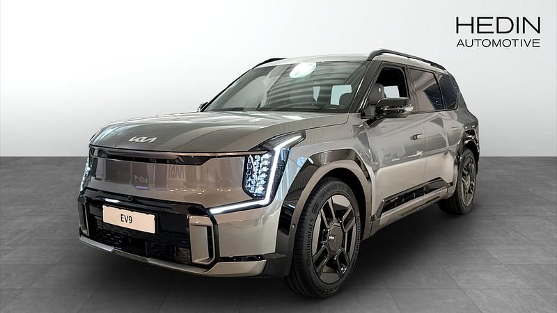 Grå Ny 2025 Kia EV9 GT-Line SUV | 889 900 kr - Bild 1/4