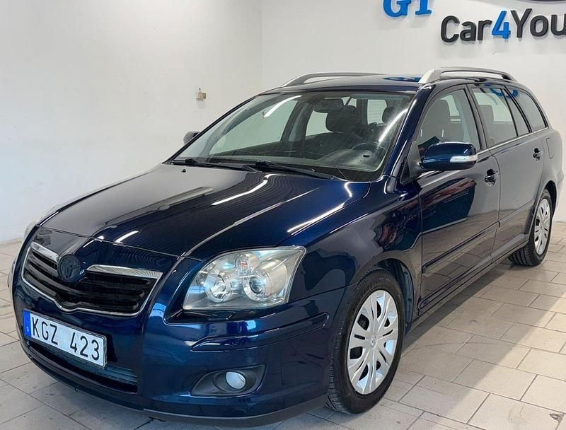 Mörkblå Begagnad 2007 Toyota Avensis Kombi | 49 500 kr (Lite dyr) - Bild 1/4