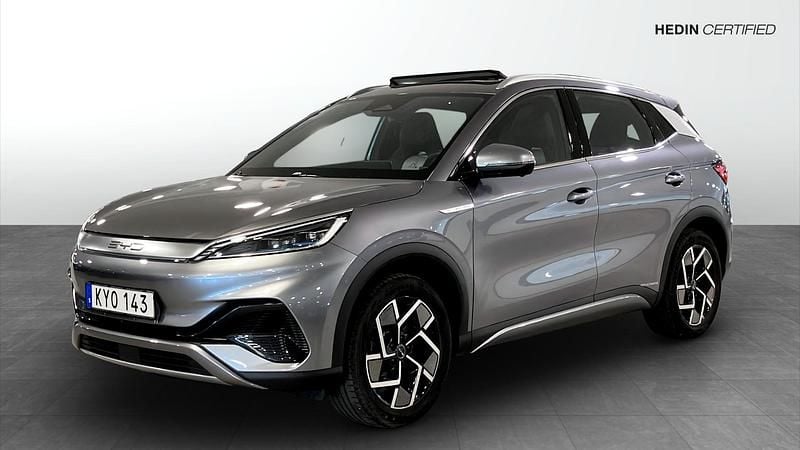 Grå (grey) Begagnad 2023 BYD Atto 3 Comfort SUV | 289 900 kr (Marknadspris) - Bild 1/4
