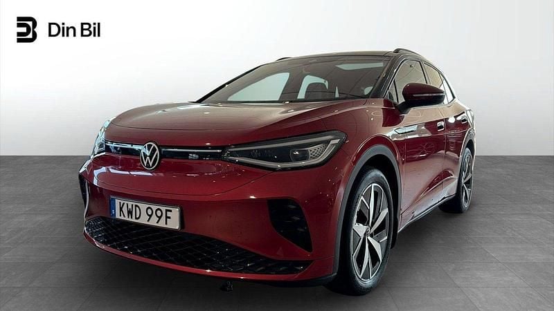 Mörkröd Begagnad 2022 VW ID.4 GTX SUV | 379 900 kr (Superpris) - Bild 1/4