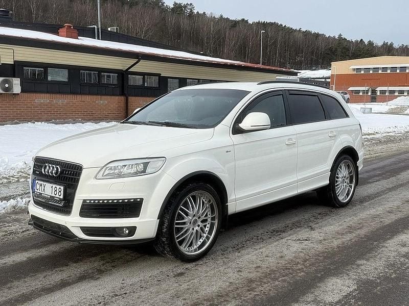 Begagnad Audi Q7 S-Line 239 HK (175 kW) 2008 Vit SUV