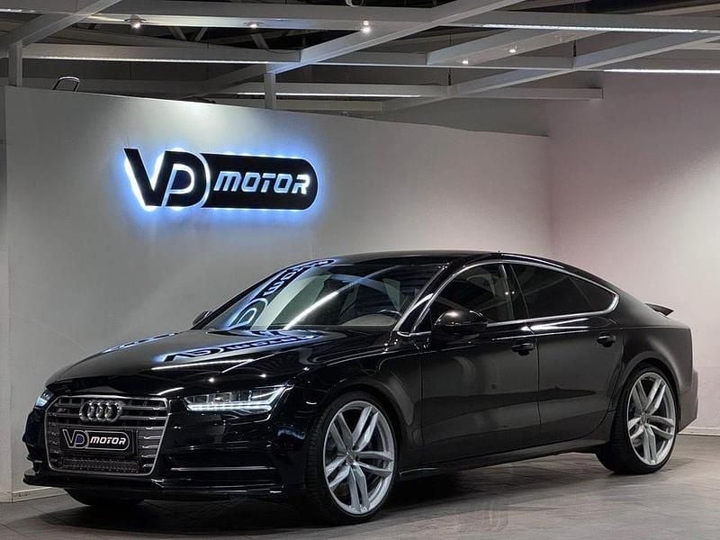 Begagnad Audi S7 Sportback 450 HK (330 kW) 2015 Svart Halvkombi