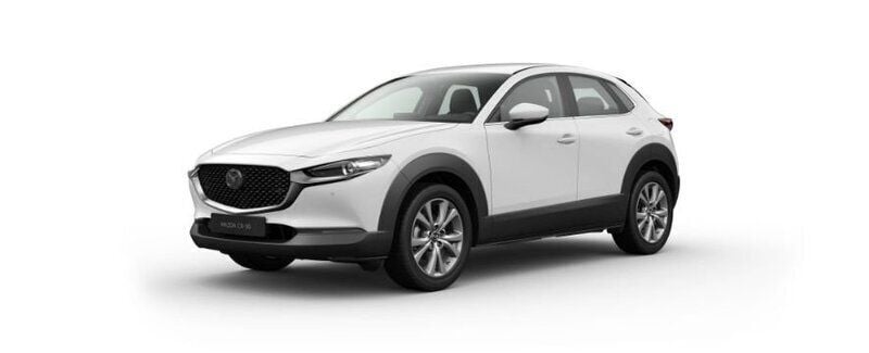 Vit (artic white) Ny 2025 Mazda CX-30 Center-Line SUV | 319 900 kr (Superpris) - Bild 1/1