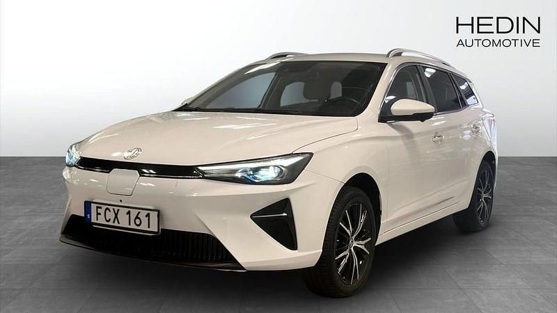Vit (white) Begagnad 2022 MG MG5 EV Luxury Kombi | 204 900 kr (Lite dyr) - Bild 1/4
