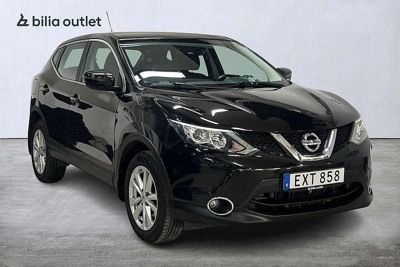 Begagnad Nissan Qashqai 116 HK (85 kW) 2017 Svart SUV