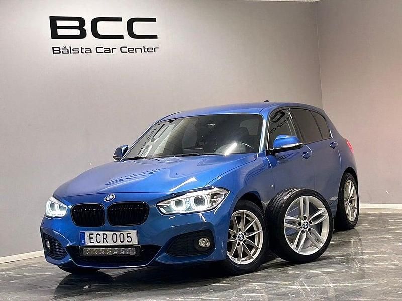 Blå Begagnad 2015 BMW 120 M Sport Halvkombi | 179 900 kr (Marknadspris) - Bild 1/3