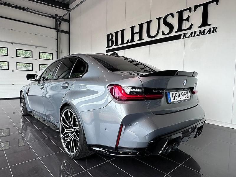 Begagnad BMW M3 Competition Edition 510 HK (375 kW) 2021 Grå Sedan