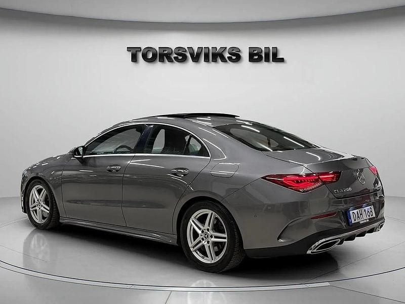 Begagnad Mercedes CLA200 AMG line 163 HK (119 kW) 2019 Gråmet