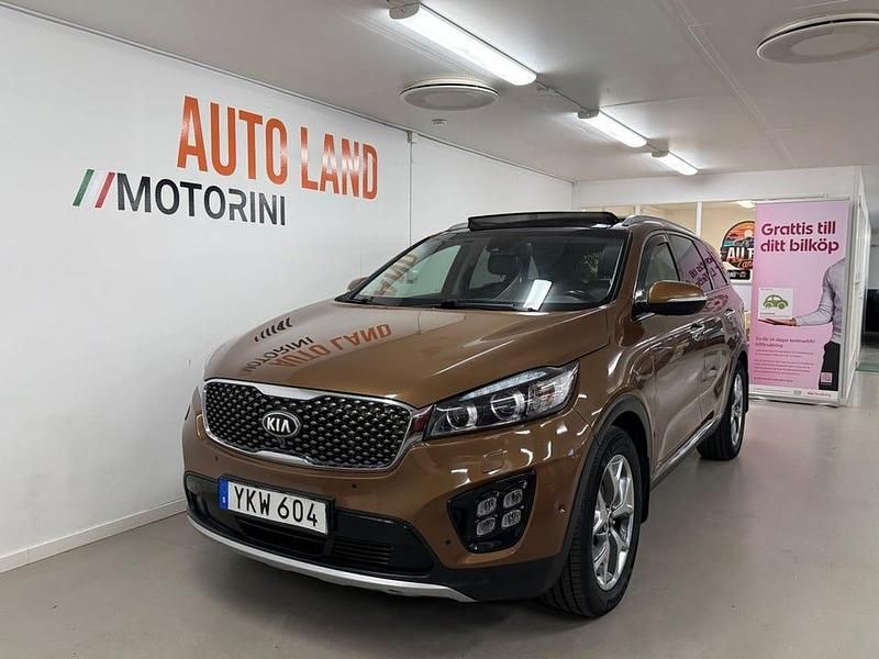 Brun Begagnad 2016 Kia Sorento SUV | 179 900 kr (Marknadspris) - Bild 1/4