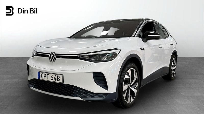 Vit Begagnad 2021 VW ID.4 Pro Performance SUV | 269 900 kr (Marknadspris) - Bild 1/4