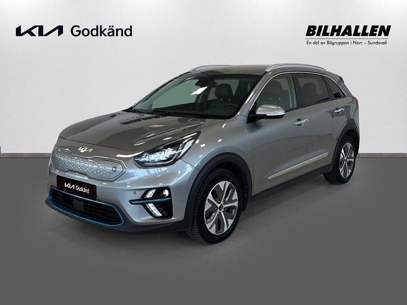 Grå Begagnad 2022 Kia e-Niro Advance SUV | 289 900 kr (Dyr) - Bild 1/3