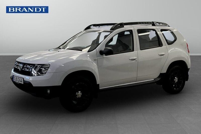 Vit Begagnad 2017 Dacia Duster Lauréate SUV | 99 900 kr (Bra pris) - Bild 1/4