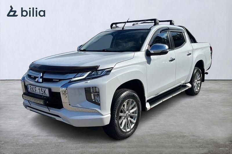 Vit Begagnad 2020 Mitsubishi L200 Pickup | 379 900 kr (Dyr) - Bild 1/3