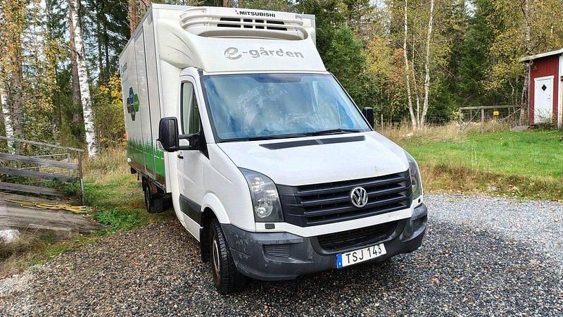 Vit Begagnad 2016 VW Crafter Van | 135 000 kr (Marknadspris) - Bild 1/4