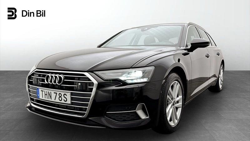 Svart Begagnad 2023 Audi A6 Sport Kombi | 459 000 kr (Bra pris) - Bild 1/4