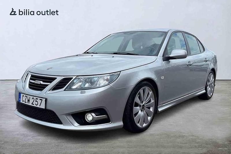 Silver Begagnad 2014 Saab 9-3 Aero Sedan | 159 900 kr - Bild 1/1