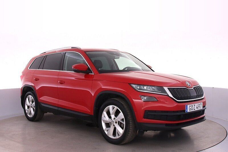 Röd Begagnad 2017 Skoda Kodiaq Style SUV | 239 000 kr (Marknadspris) - Bild 1/4