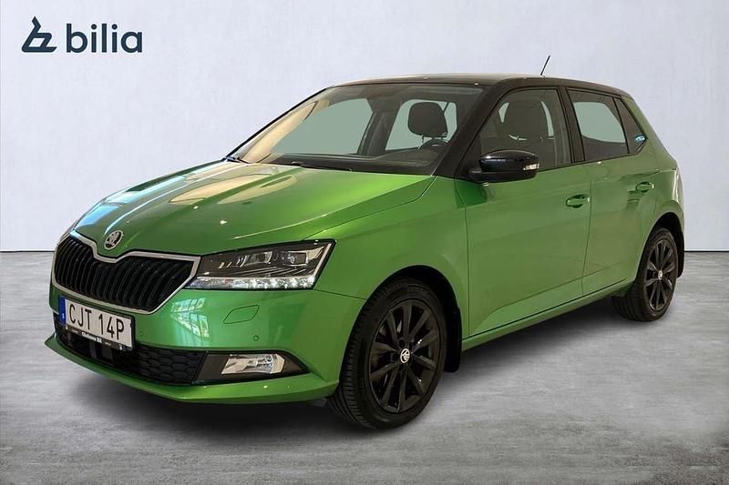 Grön Begagnad 2019 Skoda Fabia Style Halvkombi | 164 000 kr (Bra pris) - Bild 1/3