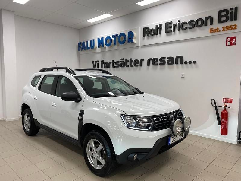 Vit Begagnad 2019 Dacia Duster Comfort SUV | 159 500 kr (Marknadspris) - Bild 1/4
