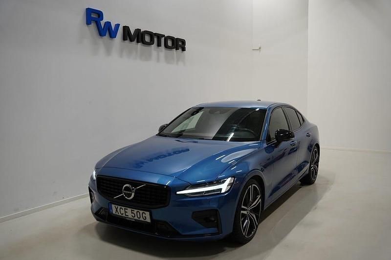 Begagnad Volvo S60 R-Design 250 HK (183 kW) 2020 Blå Sedan