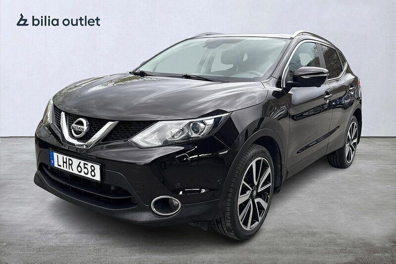 Lila Begagnad 2014 Nissan Qashqai Tekna SUV | 99 900 kr (Bra pris) - Bild 1/4