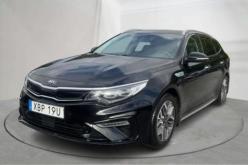 Svart Begagnad 2019 Kia Optima Advance | 154 900 kr (Marknadspris) - Bild 1/4