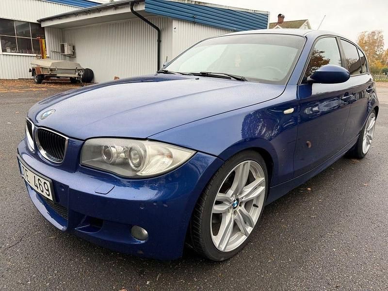 Begagnad BMW 120 Advantage 177 HK (130 kW) 2008 Blå Halvkombi