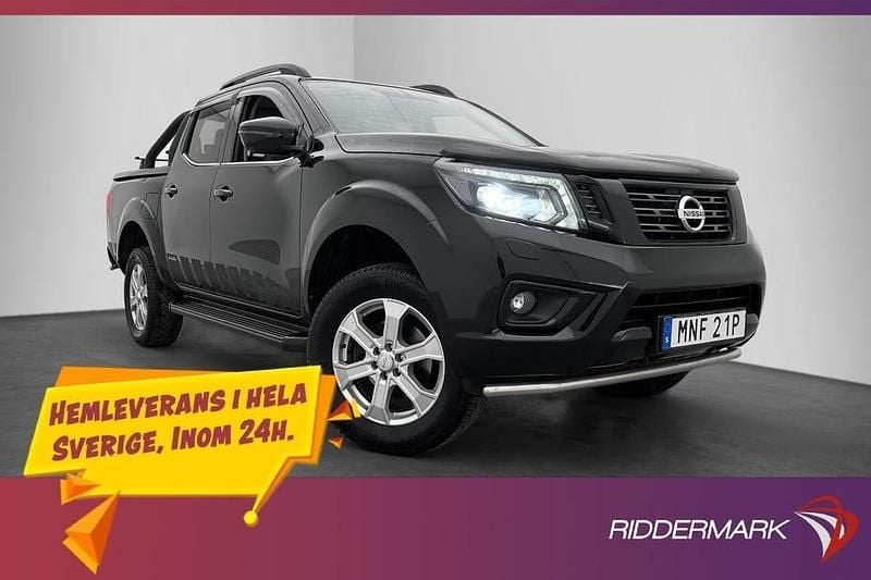 Svart Begagnad 2021 Nissan Navara N-Guard Pickup | 389 900 kr (Marknadspris) - Bild 1/3