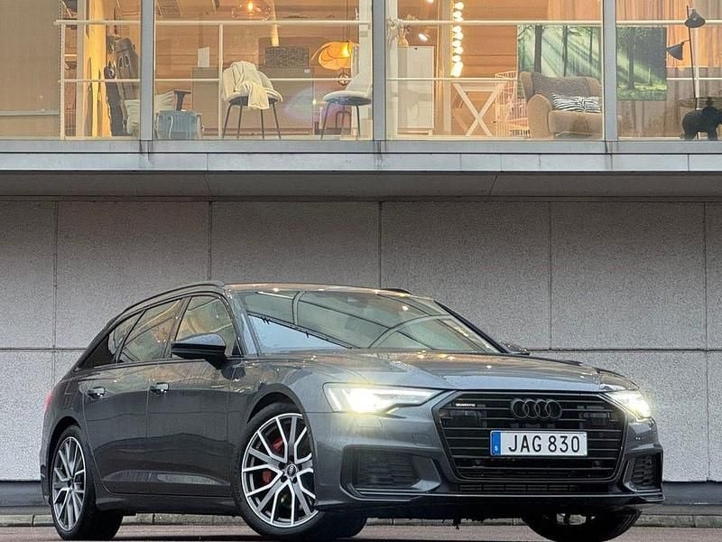 Grå Begagnad 2023 Audi A6 S-Line Kombi | 379 900 kr (Superpris) - Bild 1/4