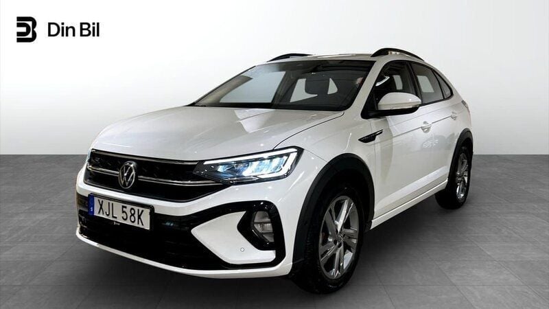 Vit Begagnad 2023 VW Taigo IQ Drive SUV | 229 900 kr (Bra pris) - Bild 1/4