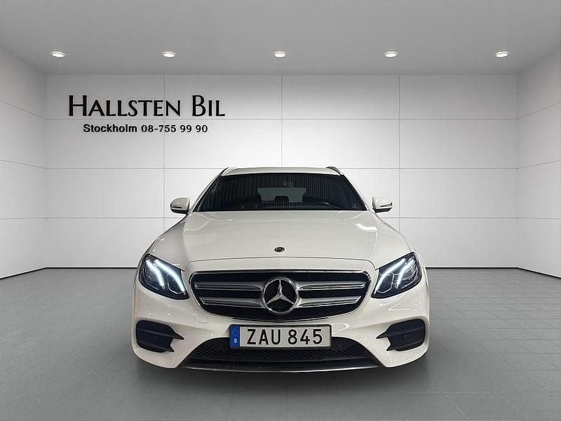 Begagnad Mercedes E200 AMG 150 HK (110 kW) 2018 Vit Kombi