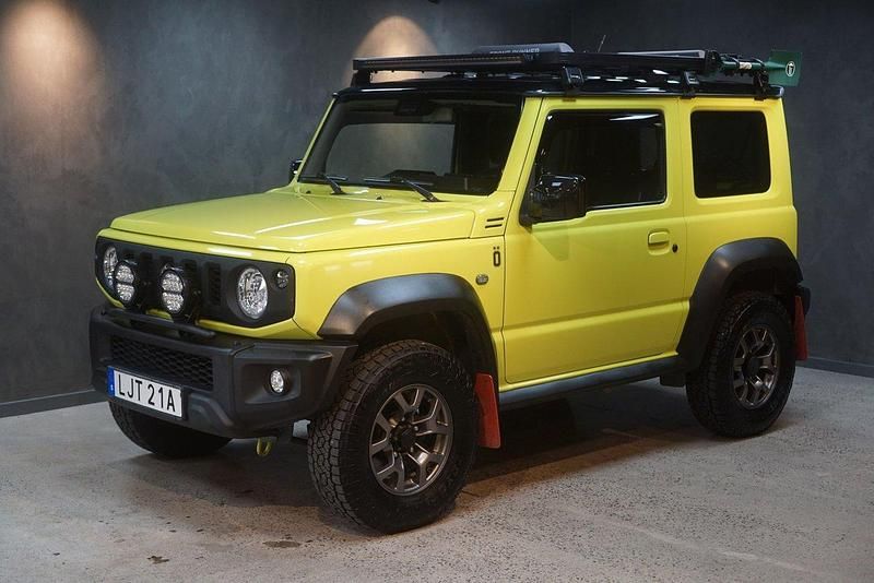Gul Begagnad 2019 Suzuki Jimny GLX SUV | 399 000 kr - Bild 1/4