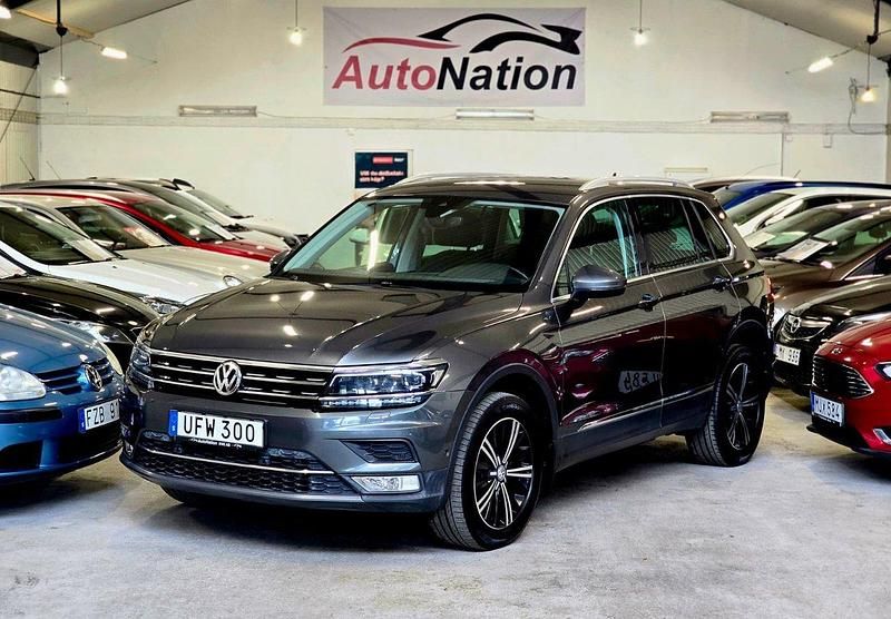Silver Begagnad 2017 VW Tiguan GT SUV | 249 900 kr (Marknadspris) - Bild 1/4
