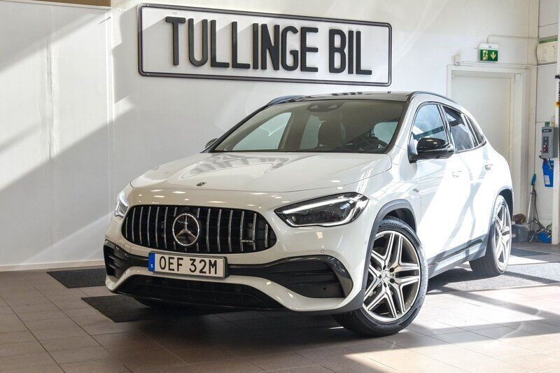 Vit Begagnad 2020 Mercedes GLA35 AMG AMG SUV | 429 900 kr - Bild 1/4