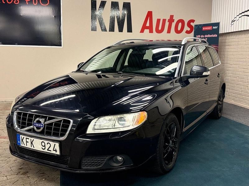 Svart Begagnad 2009 Volvo V70 Summum Kombi | 69 900 kr (Marknadspris) - Bild 1/4