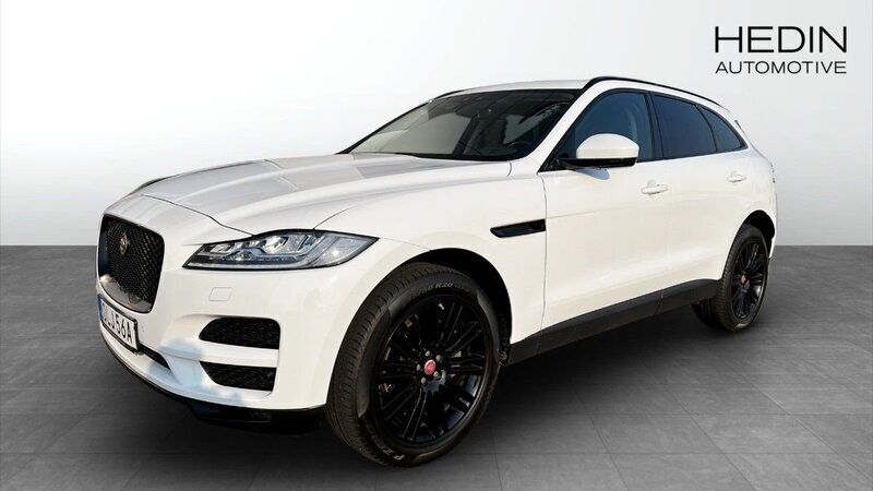 Vit Begagnad 2020 Jaguar F-Pace Prestige SUV | 379 000 kr - Bild 1/4